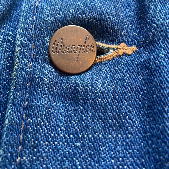 70s Wrangler Sherpa Jean Vest - Picture 6 of 6